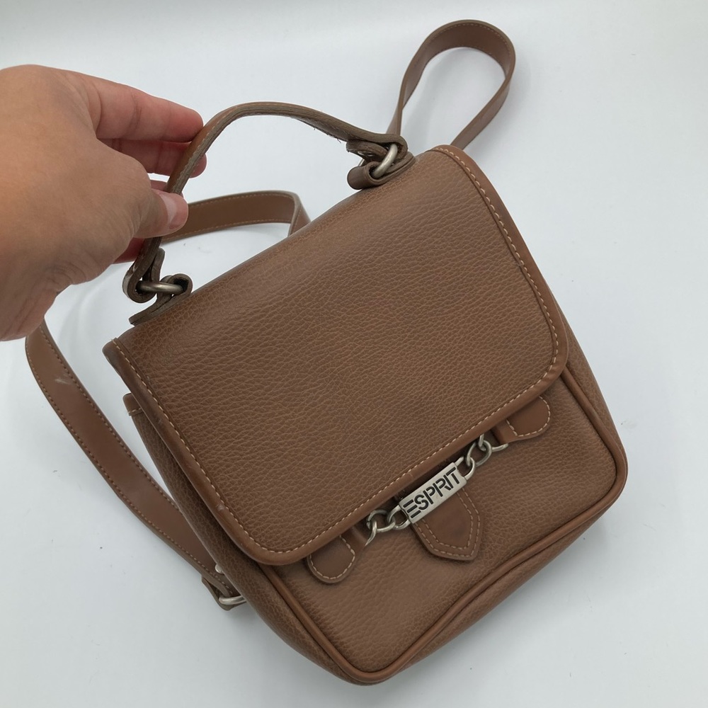 VINTAGE ESPRIT MINIBACKPACK BROWN - Picture 3 of 8
